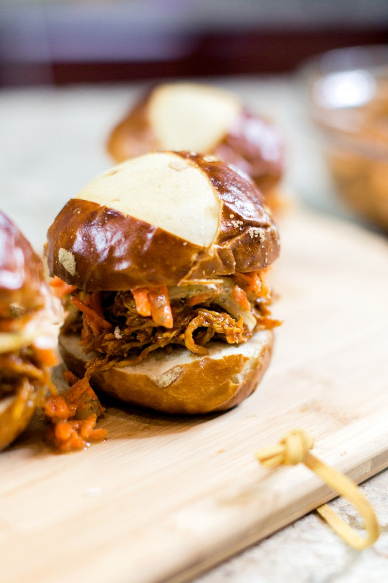 Instant Pot BBQ Chicken Sliders