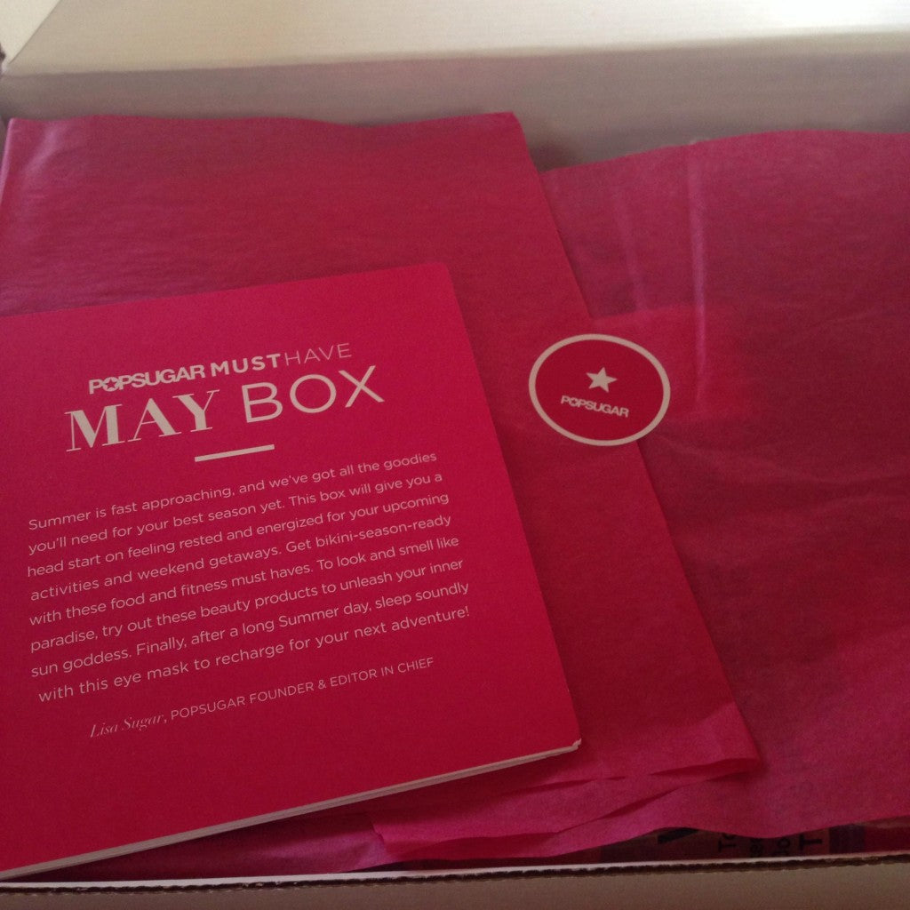 May 2014 PopSugar Must Have Box Review