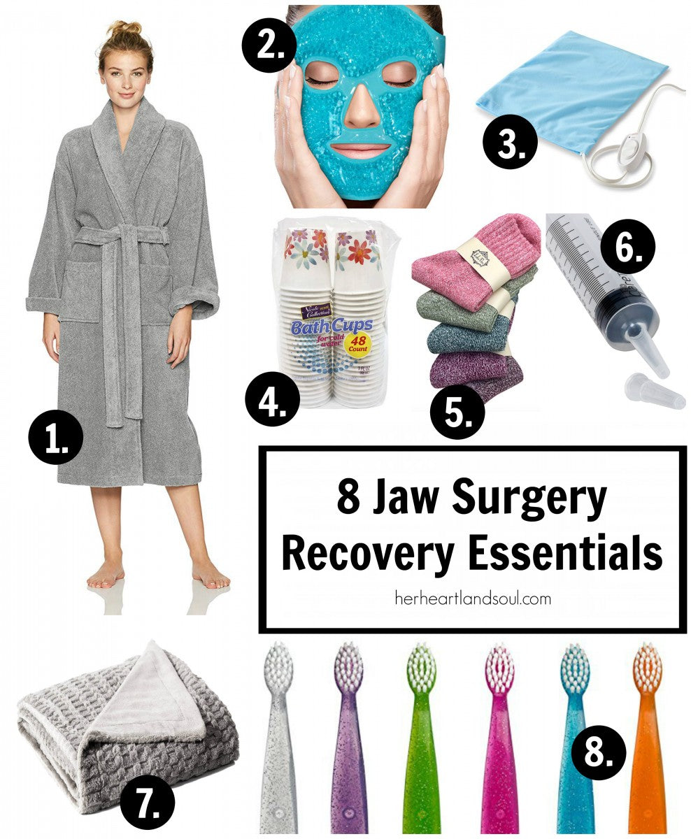 8 Jaw Surgery Recovery Essentials