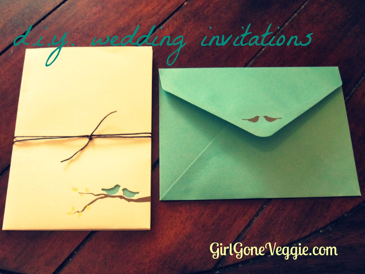 DIY Wedding Invitations