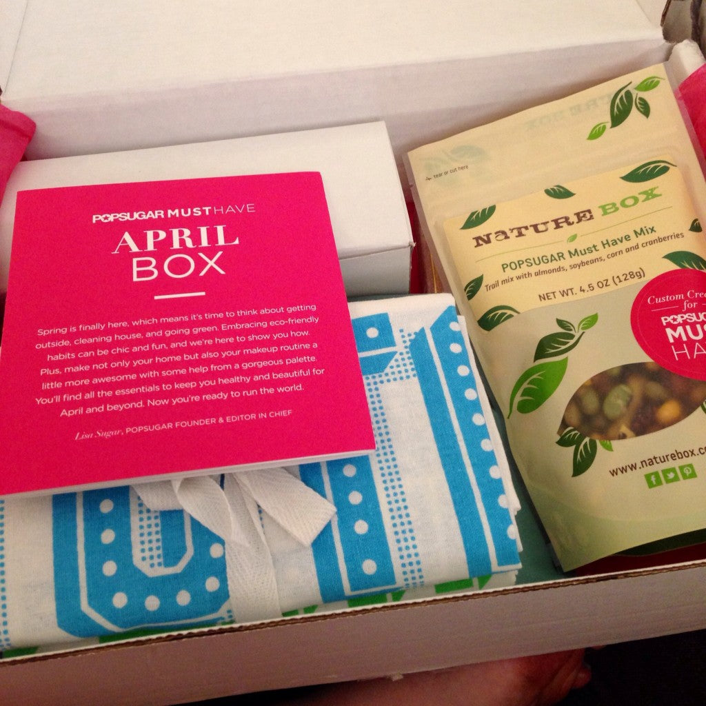April 2014 POPSUGAR Must Have Box