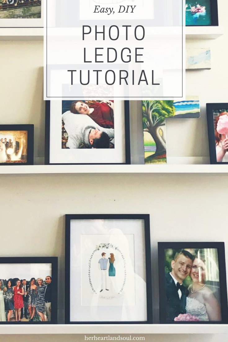 A DIY Picture Ledge Tutorial
