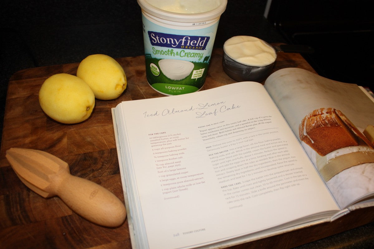Iced Almond-Lemon Loaf Cake Recipe