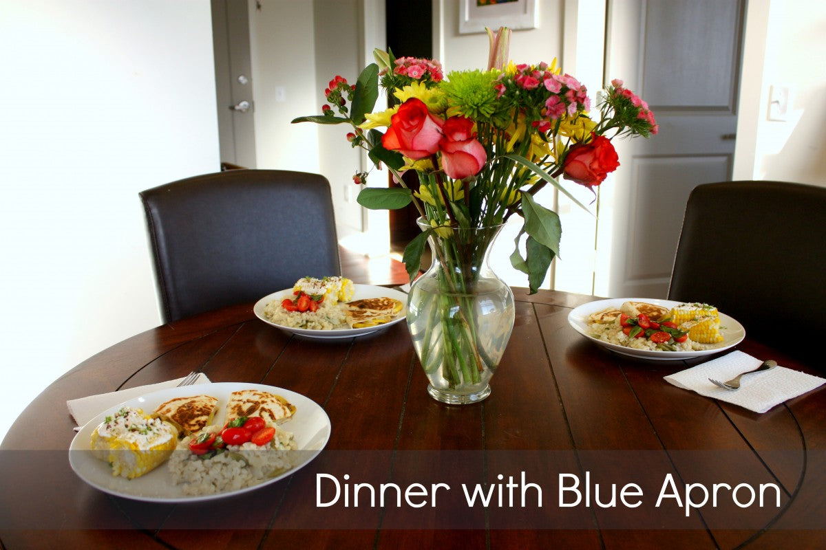 Dinner with Blue Apron