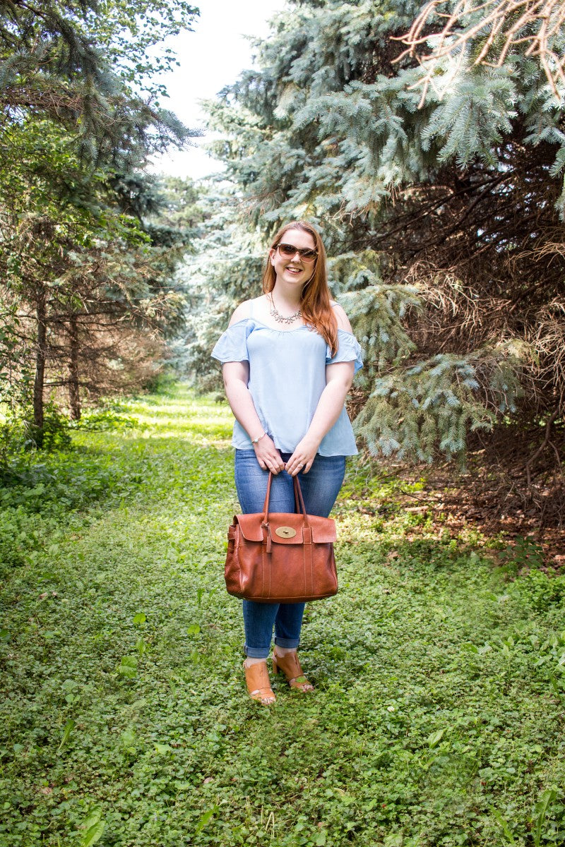 An Affordable Off the Shoulder Look