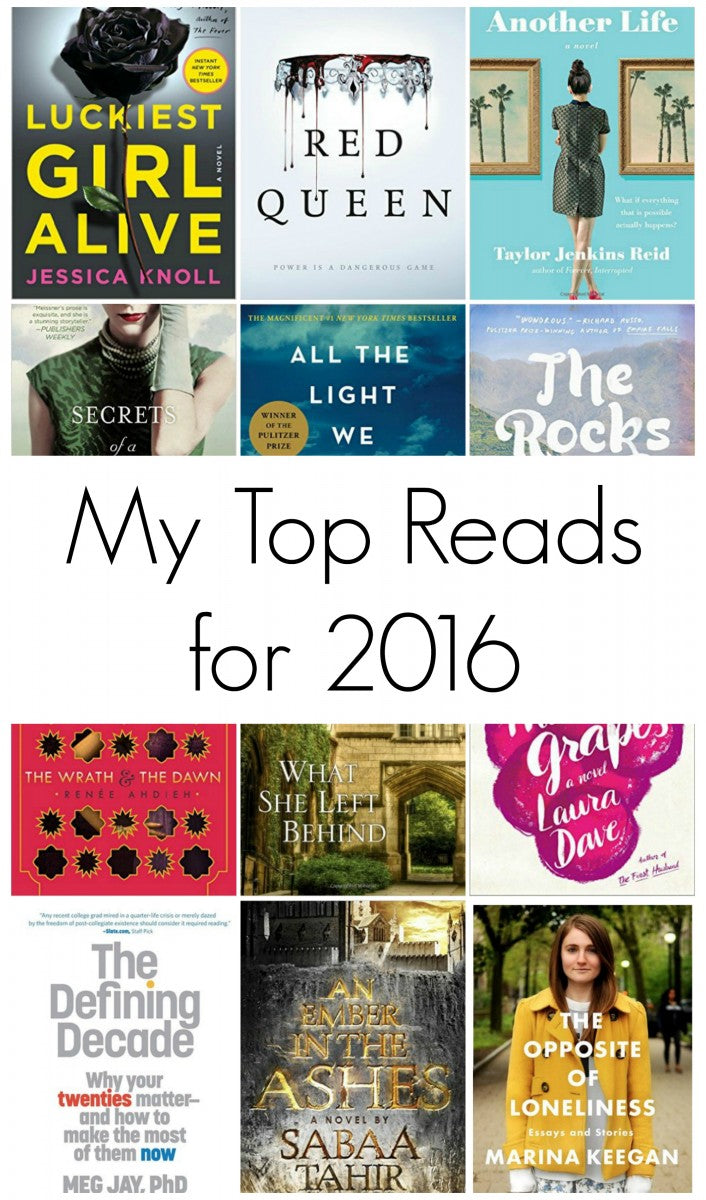 My Top Reads for 2016