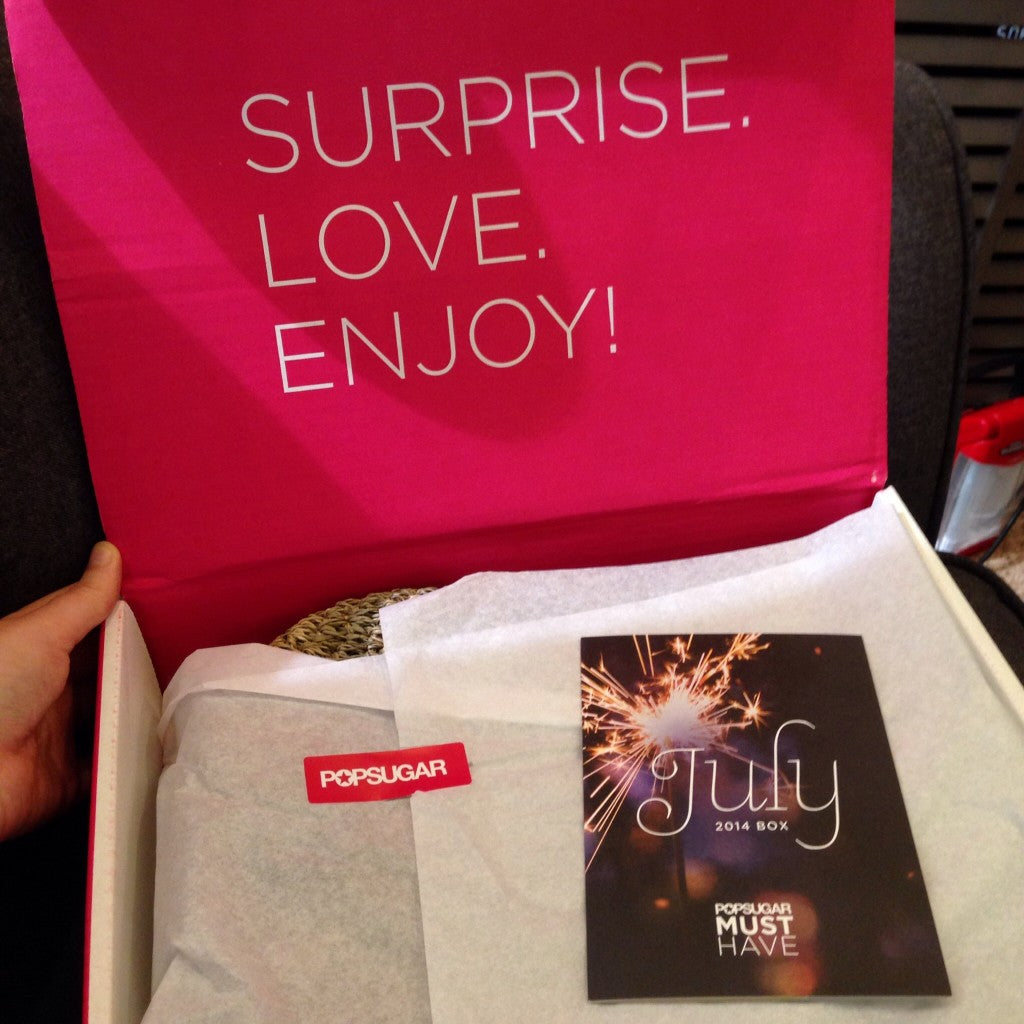 July 2014 POPSUGAR Must Have Review