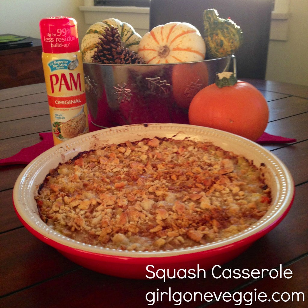 Squash Casserole Recipe (with a Le Creuset and PAM giveaway)