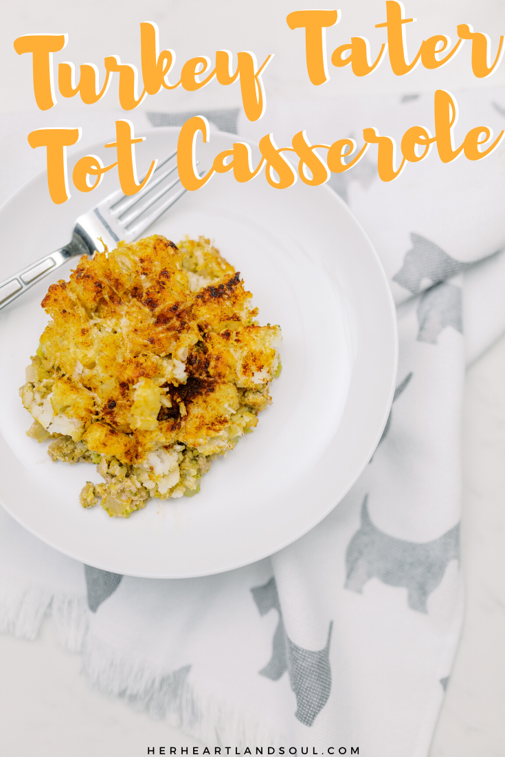 Turkey Tater Tot Casserole