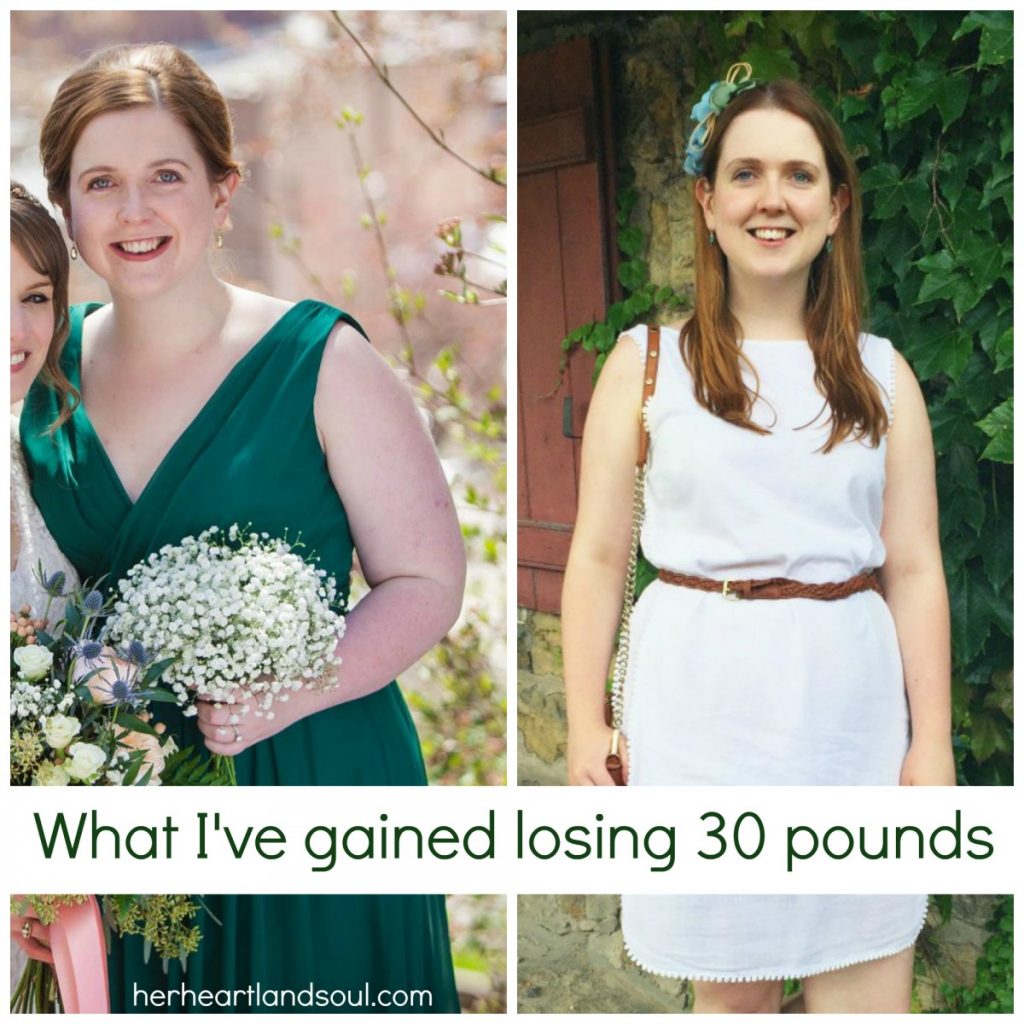 3 things I've gained losing 30 pounds