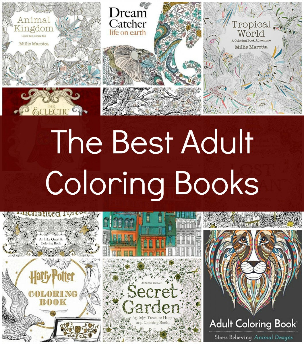 The Best Adult Coloring Books