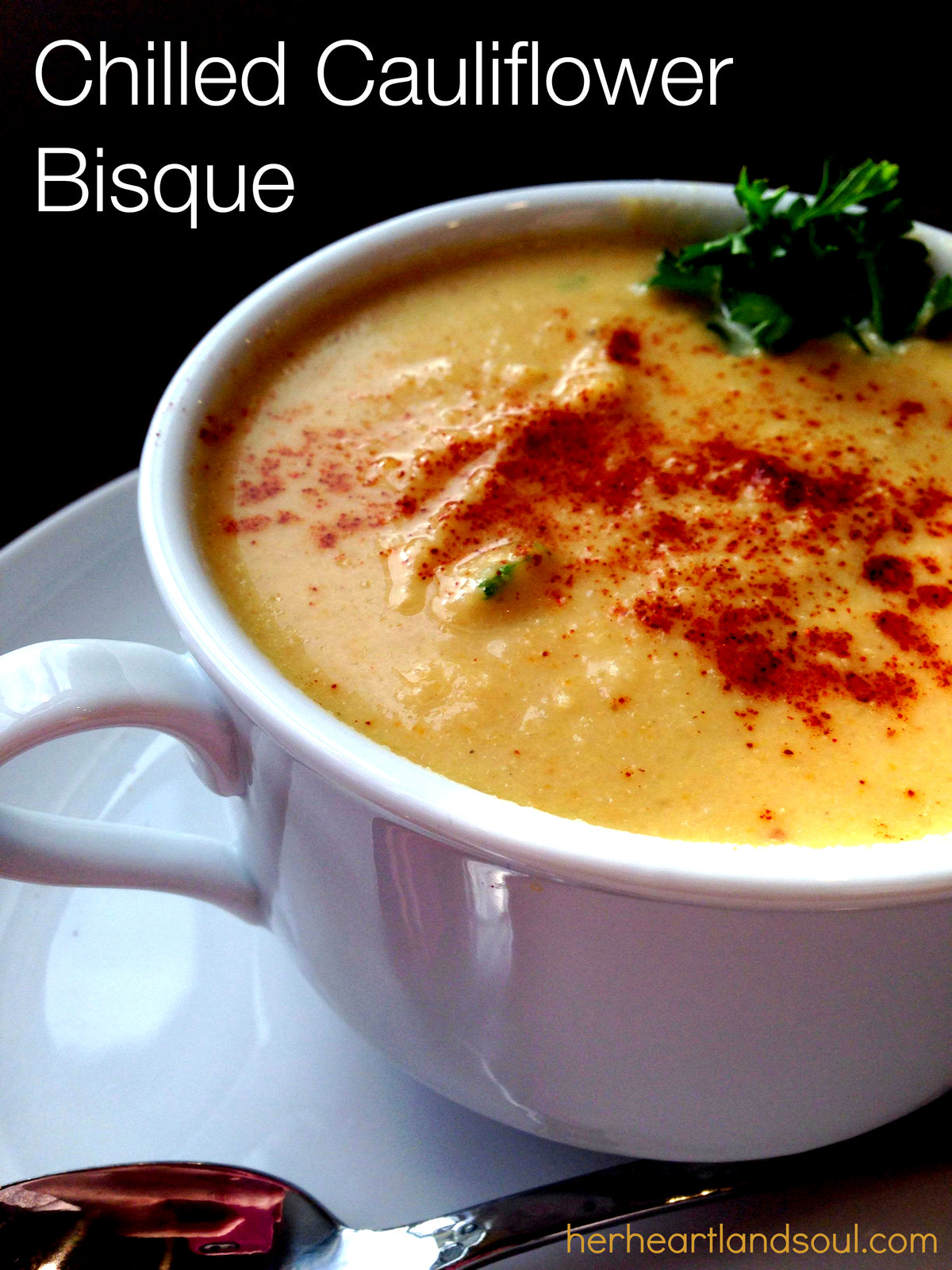 Chilled Cauliflower Bisque