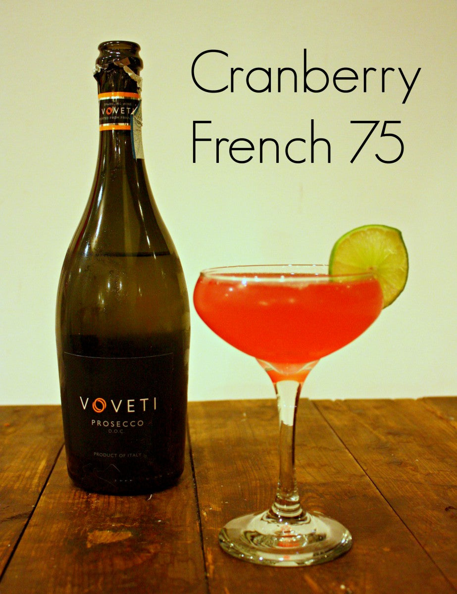 Cranberry French 75 Recipe