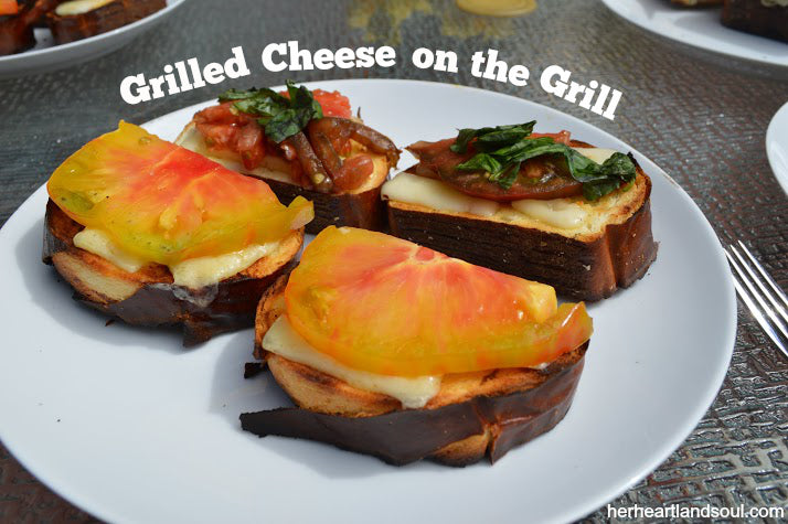 Three Cooks One Kitchen: Grilled Cheese on the Grill