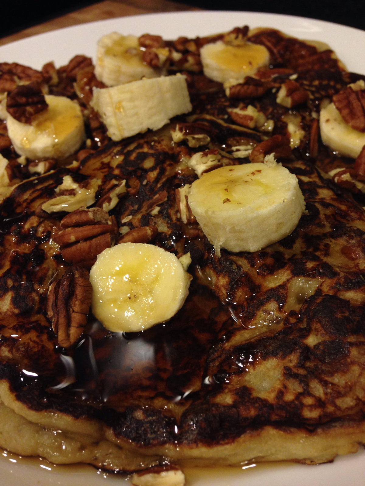 Bananas Foster Pancakes