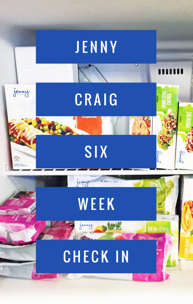 Jenny Craig - 6 Week Update