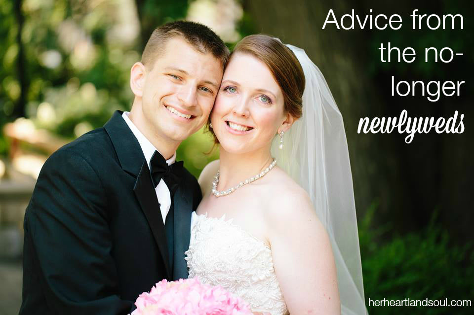 Advice from the no-longer newlyweds