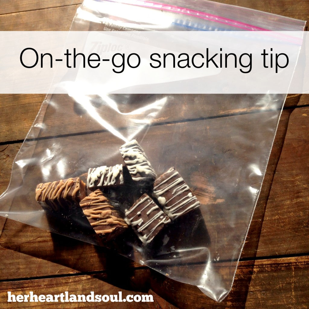 On-The-Go Snacking Tip