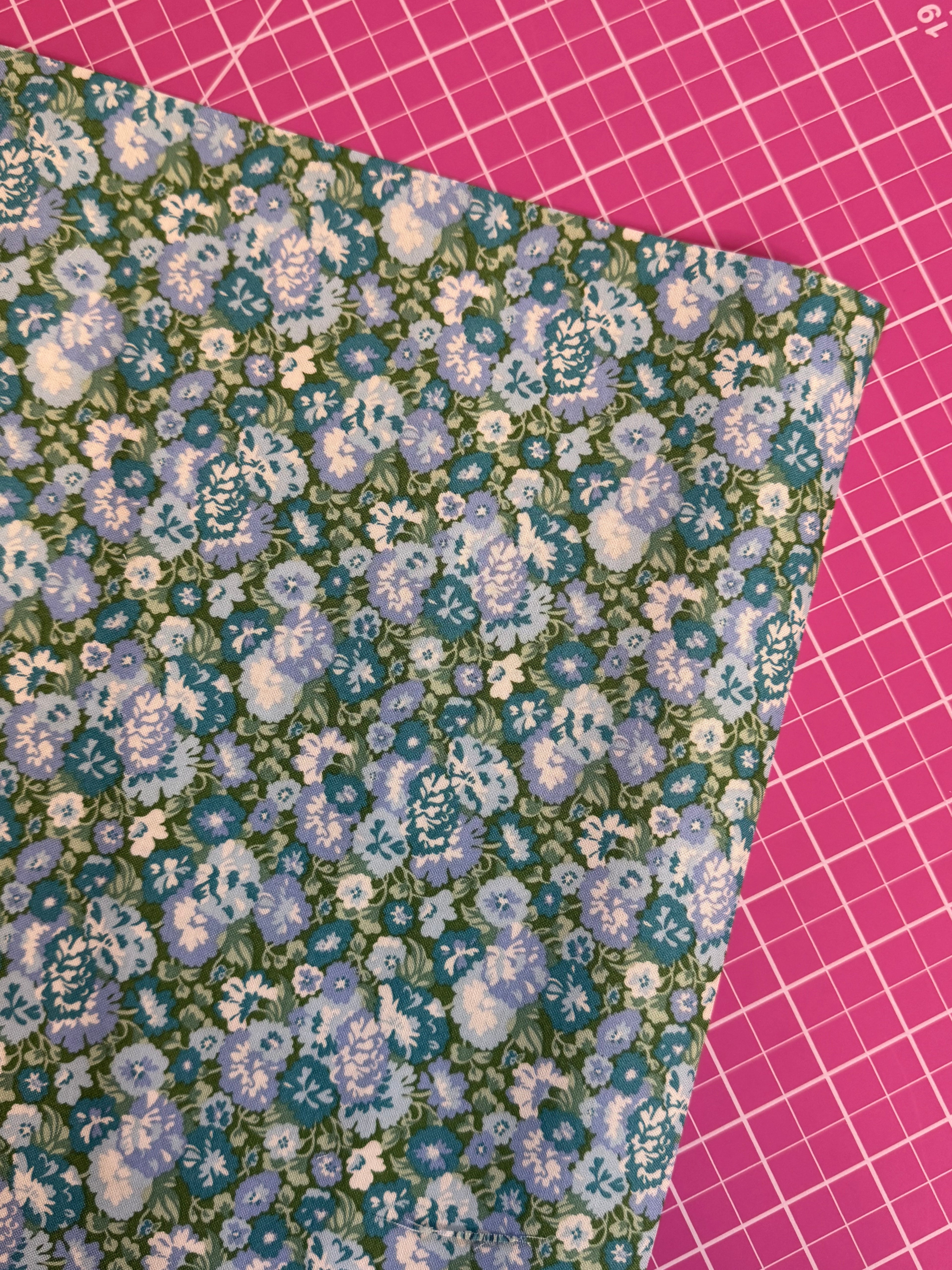"Tea in the Conservatory" Liberty of London Cotton Fabric – 3 Fat Quarter Yard Pack | Free Shipping