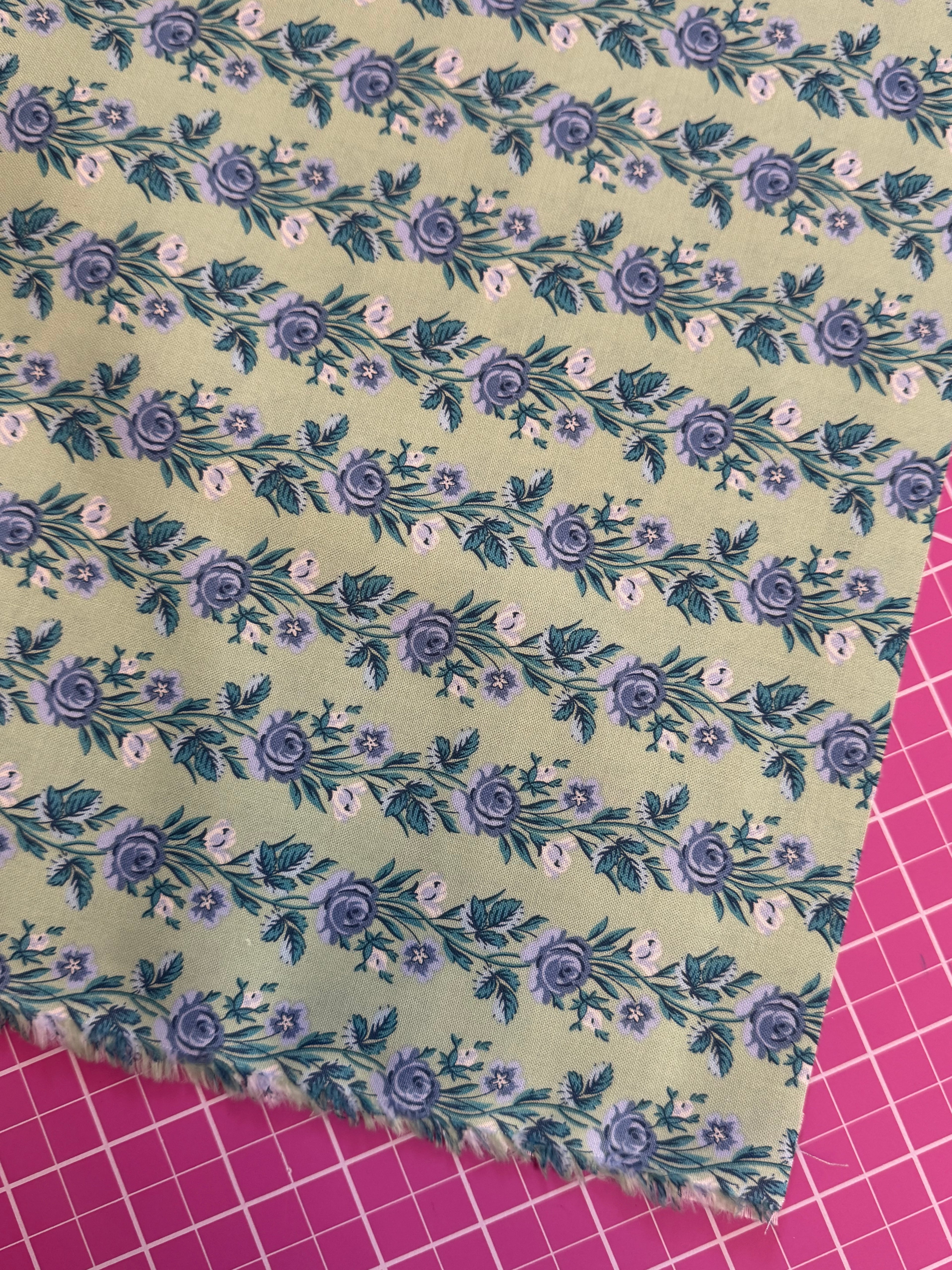 "Tea in the Conservatory" Liberty of London Cotton Fabric – 3 Fat Quarter Yard Pack | Free Shipping