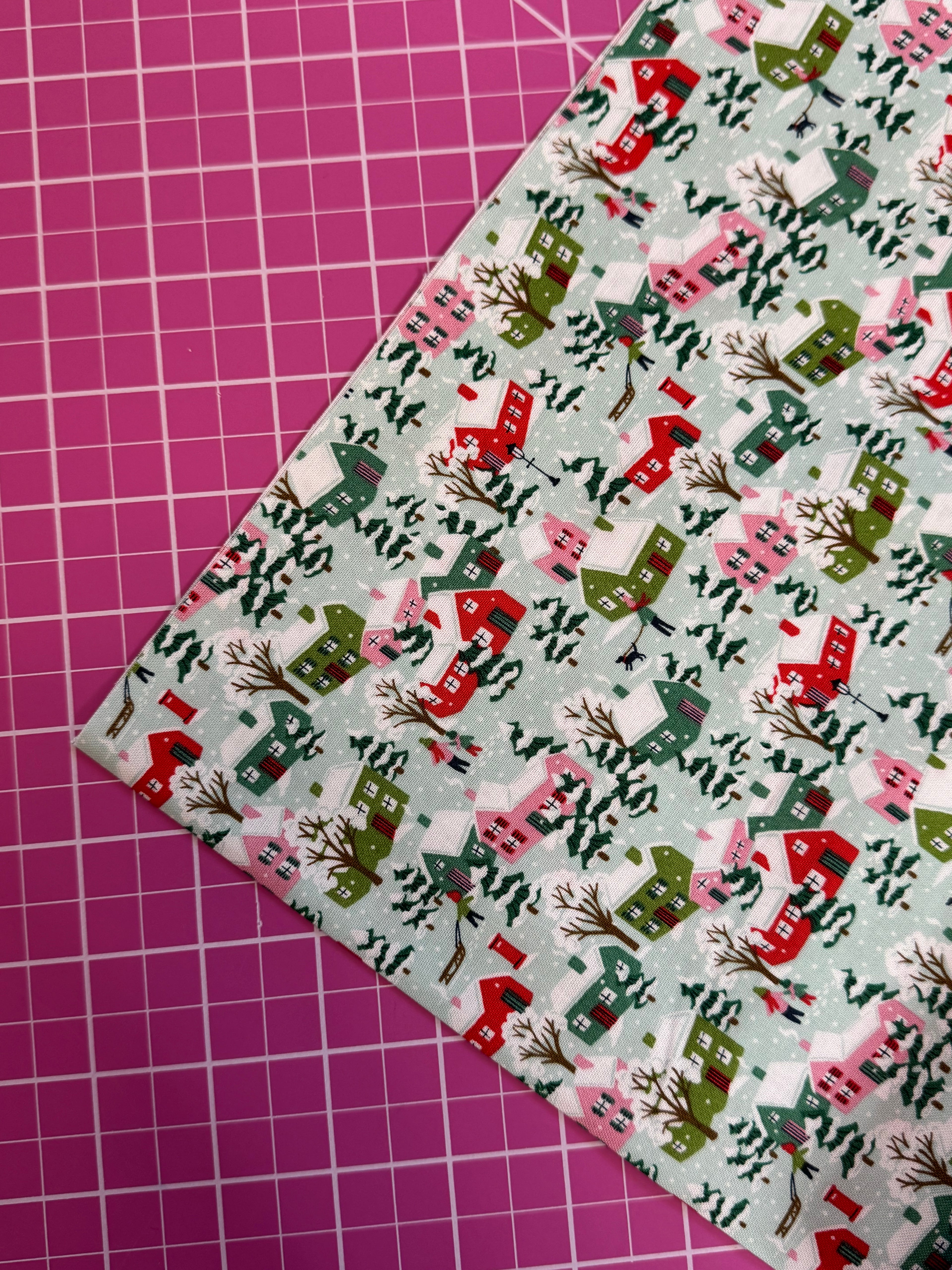 "Holly Jolly" Liberty of London Cotton Fabric – 3 Fat Quarter Yard Pack | Free Shipping