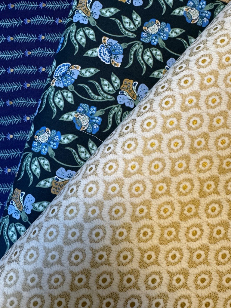 Gilded Garden Needlepoint Finishing Fabric