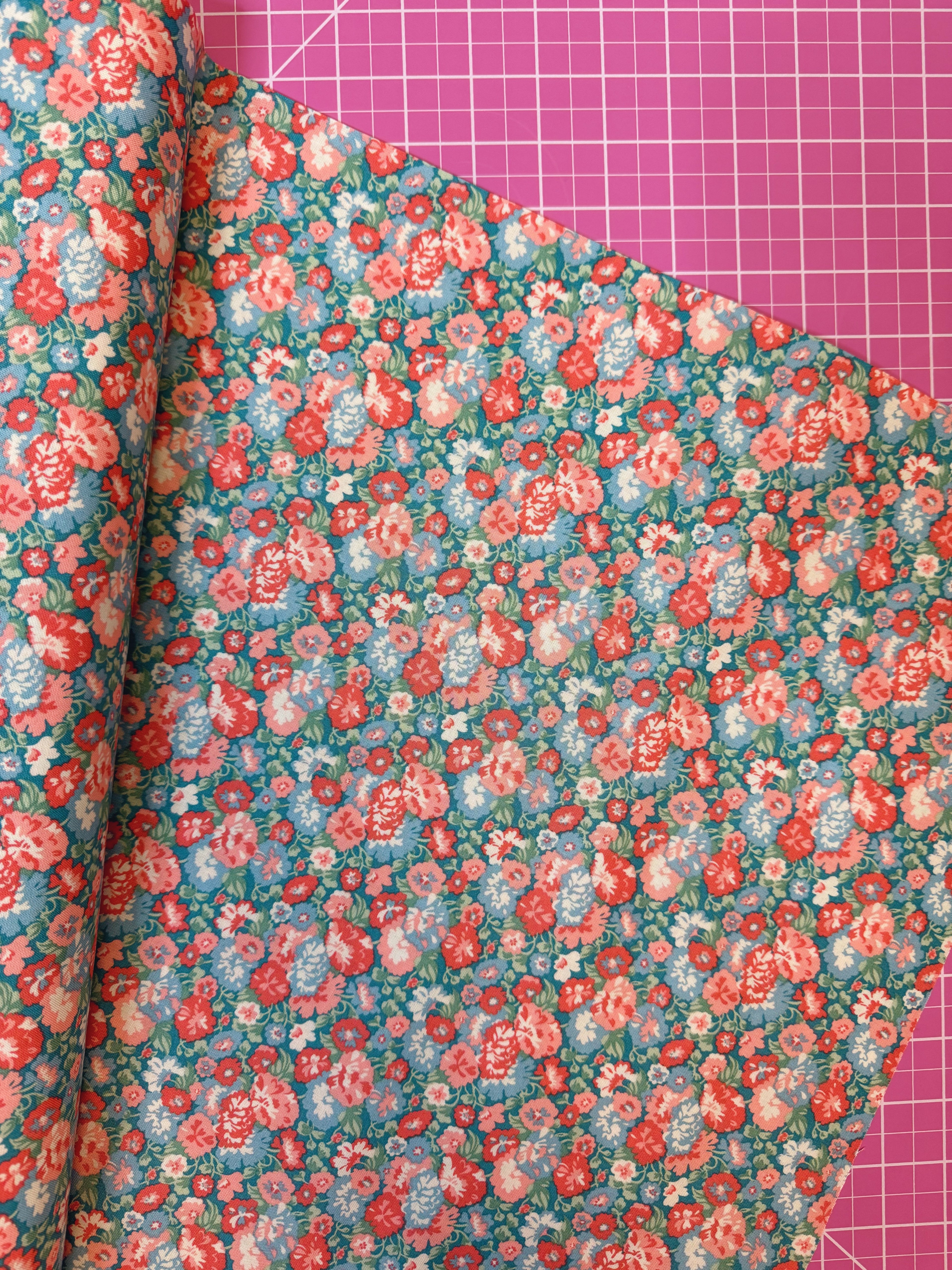 "English Countryside" Liberty of London Cotton Fabric – 3 Fat Quarter Yard Pack | Free Shipping