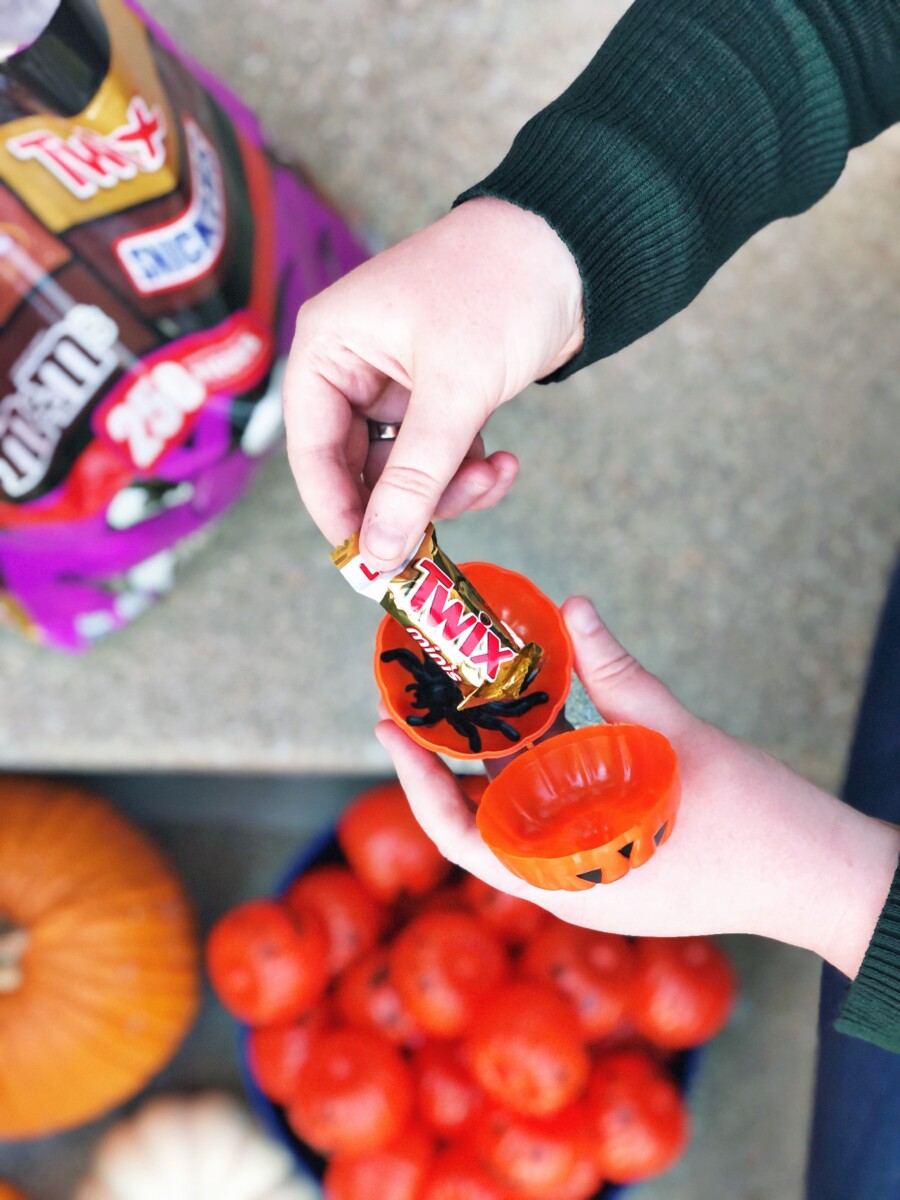 Pick Your Own Pumpkin Patch Safe Halloween Trick or Treating Idea - Her Heartland Soul
