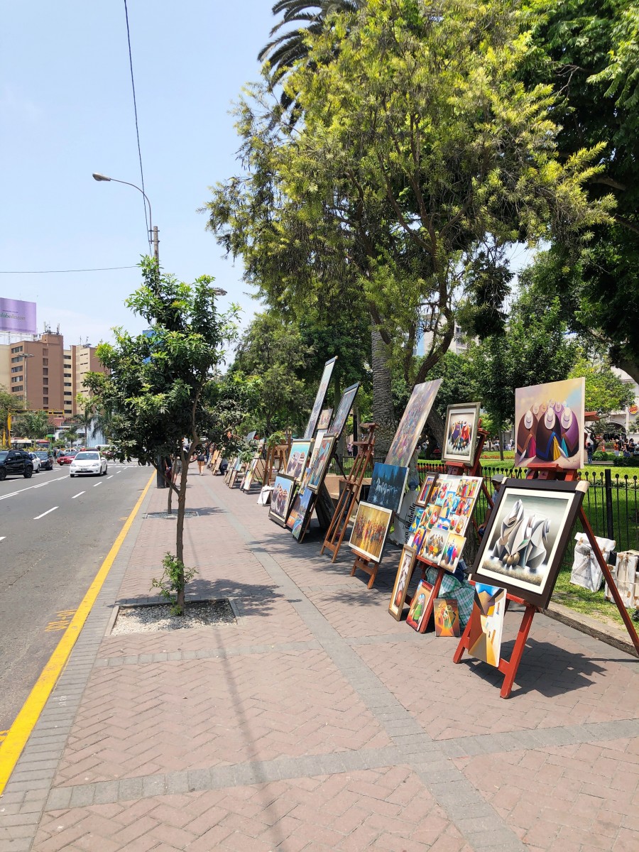 Miraflores Park Lima Peru - Her Heartland Soul