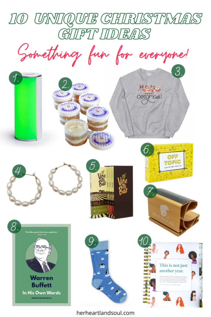 10 Unique Christmas Gift Ideas - Her Heartland Soul