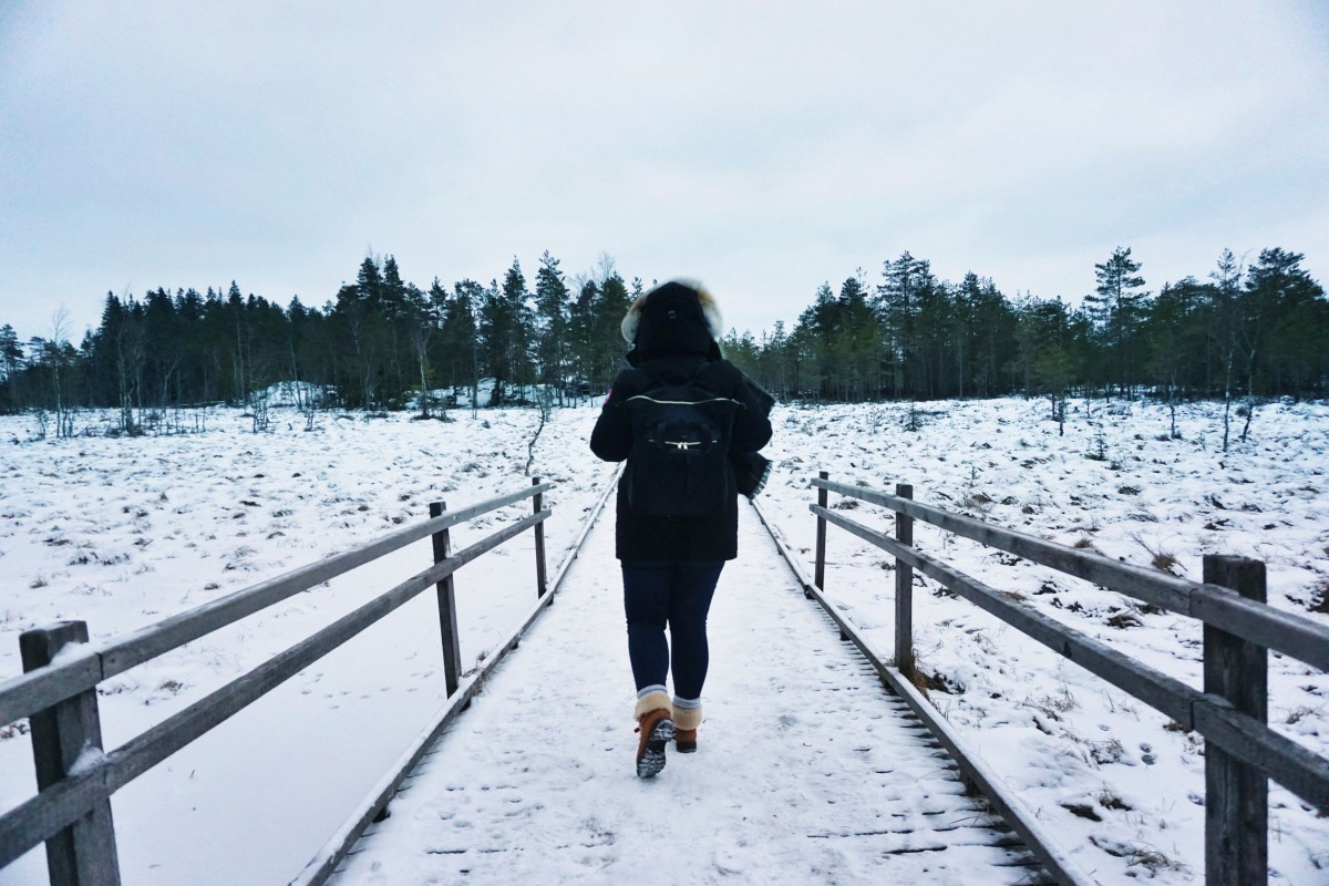 Hiking Kurjenrahka National Park Turku Finland Her Heartland Soul