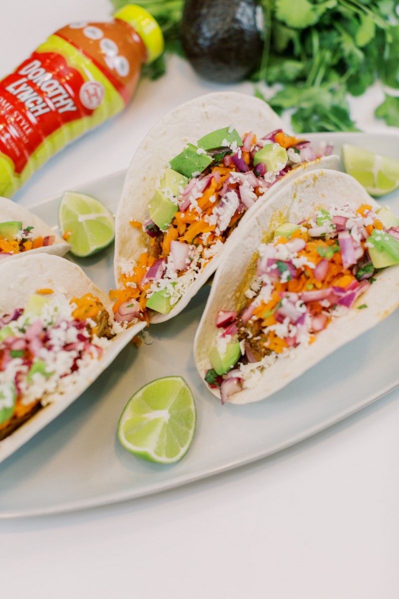 BBQ Jackfruit Tacos - Her Heartland Soul