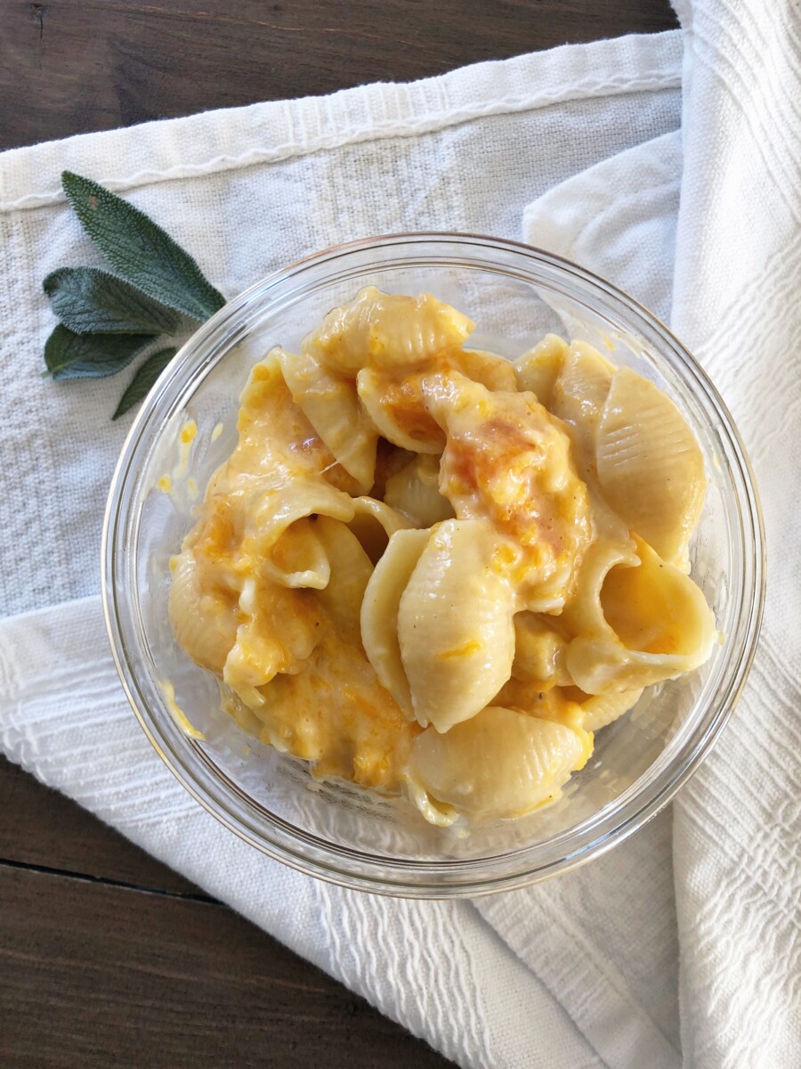 Stovetop Butternut Squash Mac and Cheese