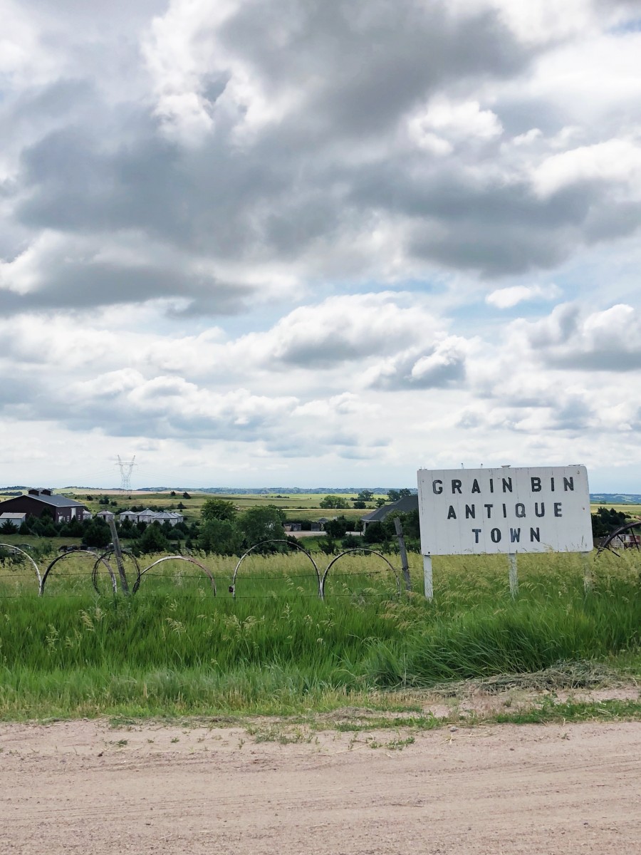 Grain Bin Antique Town North Platte Nebraska Her Heartland Soul