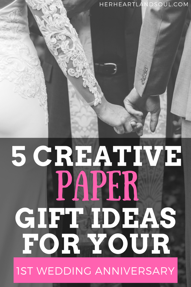 15 Paper Gifts For Your First Wedding Anniversary Paper Wedding ...