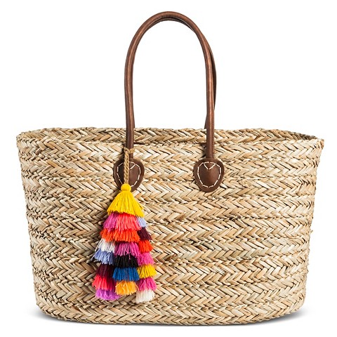 Target accessories women's accessories handbags totes Women's Straw Tote Handbag - Merona™ Her Heartland Soul
