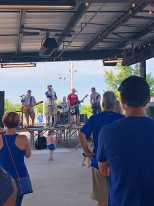 Summer date night at an Omaha Storm Chasers baseball game