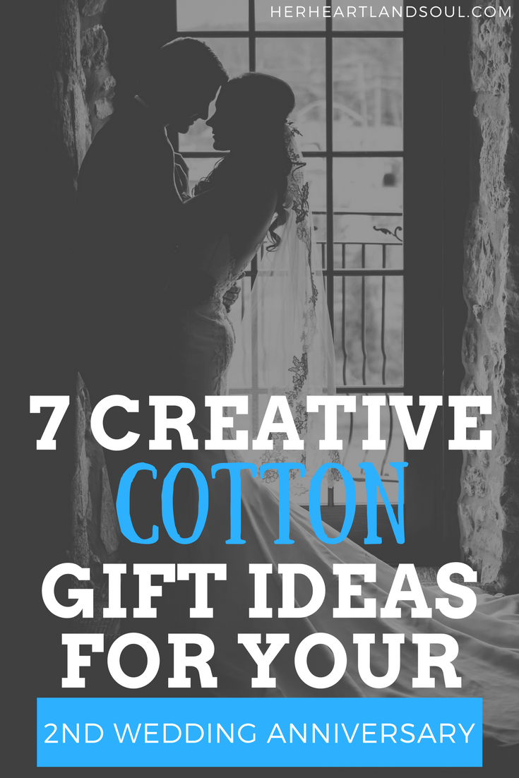 cotton wedding anniversary gift ideas for him