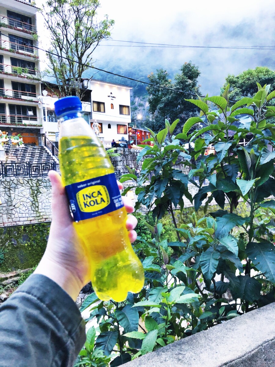 Inca Kola Aguas Calientes Machu Picchu Peru Her Heartland Soul