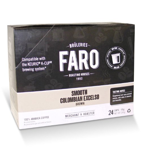 Faro Cup Smooth Colombian, K-Cup