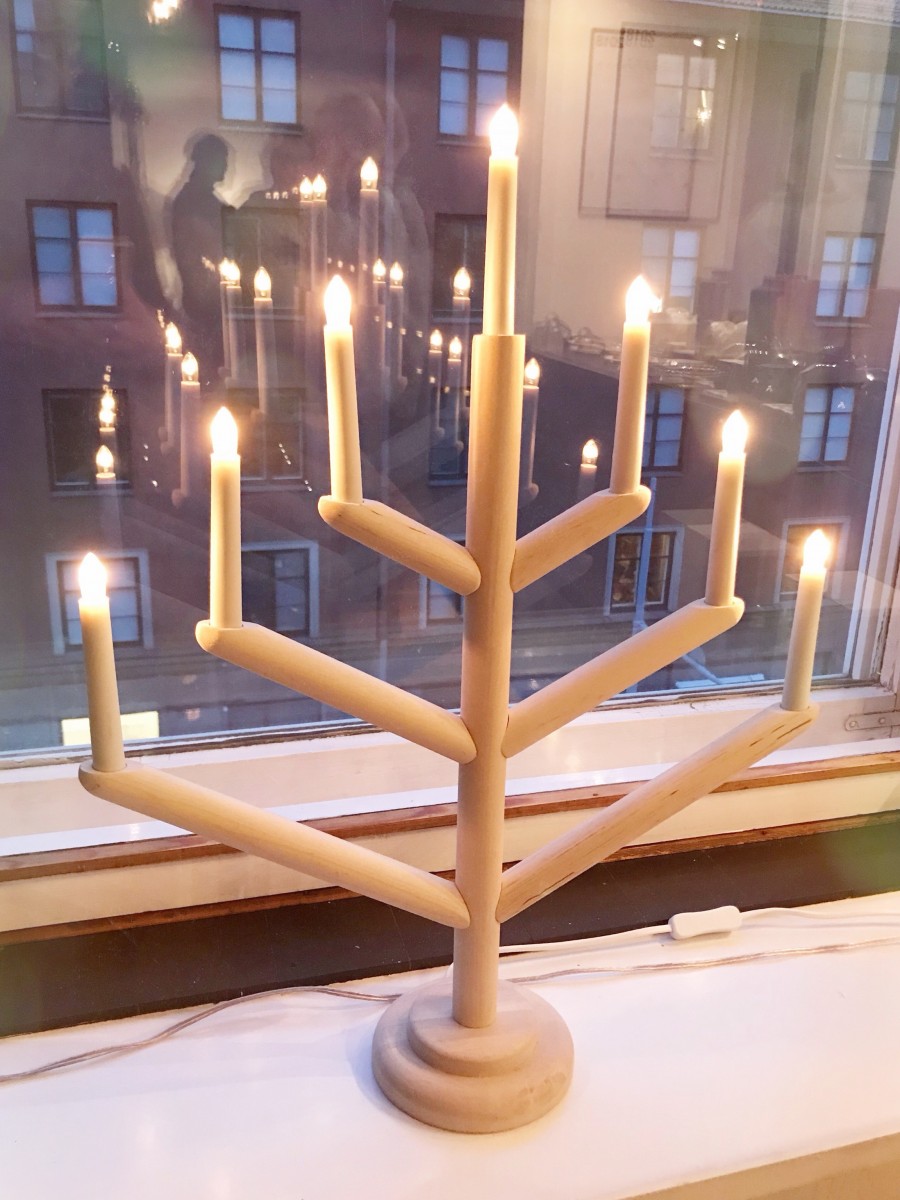 Advent candle Turku Finland - Her Heartland Soul