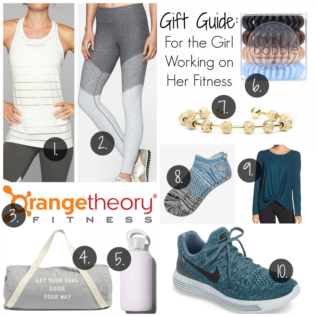 gift guide the girl working on her fitness her heartland soul