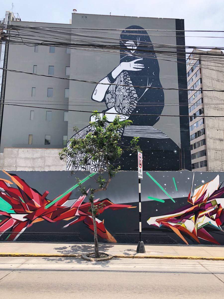 Miraflores Mural Lima Peru - Her Heartland Soul