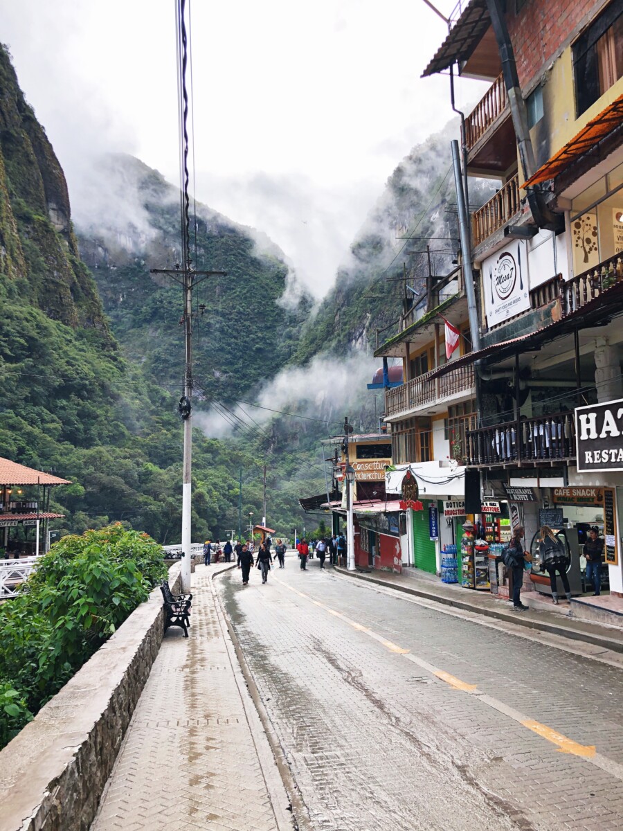Aguas Calientes at the base of Machu Picchu Peru - Her Heartland Soul