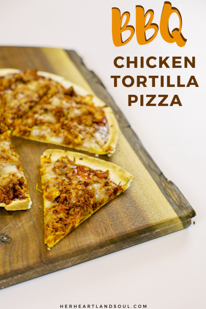 A BBQ Chicken Tortilla Pizza recipe that is perfect for summer entertaining. Made with Dorothy Lynch it's easy to make, quick to cook, and absolutely delicious.