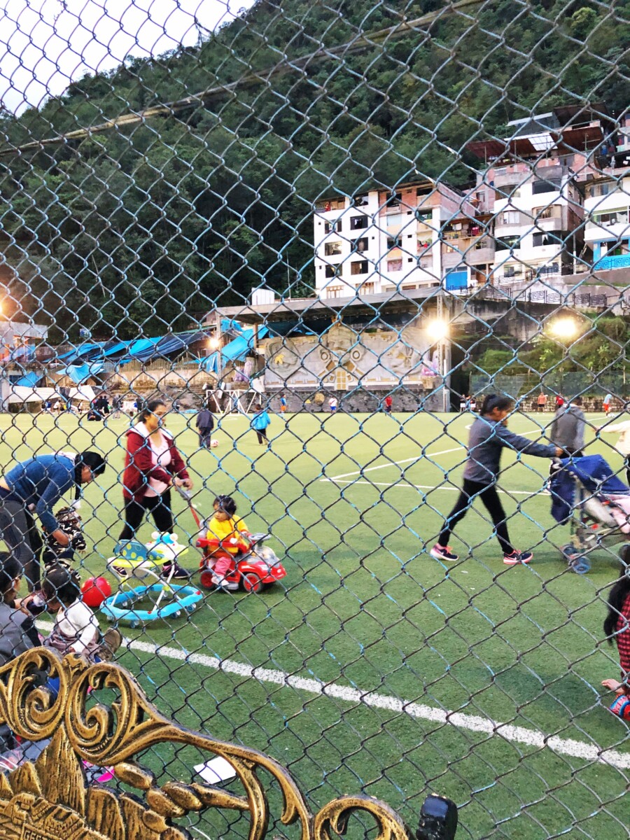 Aguas Calientes Soccer Field Machu Picchu Peru Her Heartland Soul