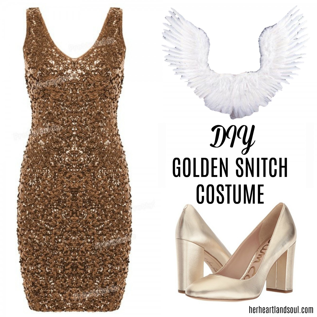 DIY Golden Snitch Wings  Diy golden snitch, Golden snitch, Snitch