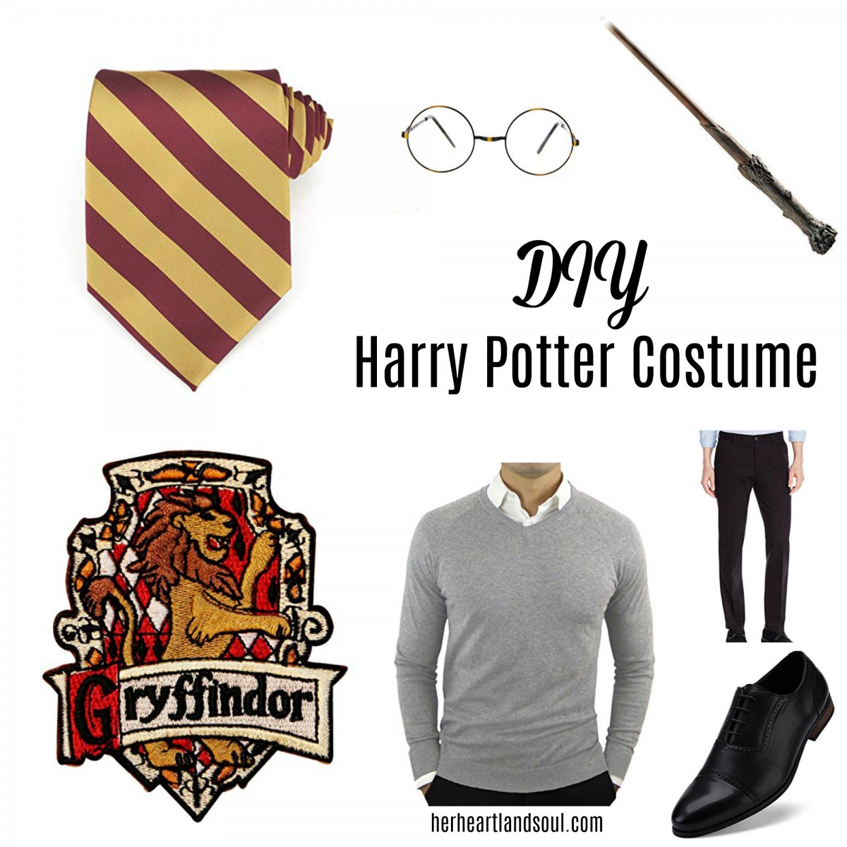 DIY Harry Potter Costume Halloween - Her Heartland Soul