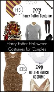 Diy Harry Potter Halloween Costumes For Couples - Her Heartland Soul