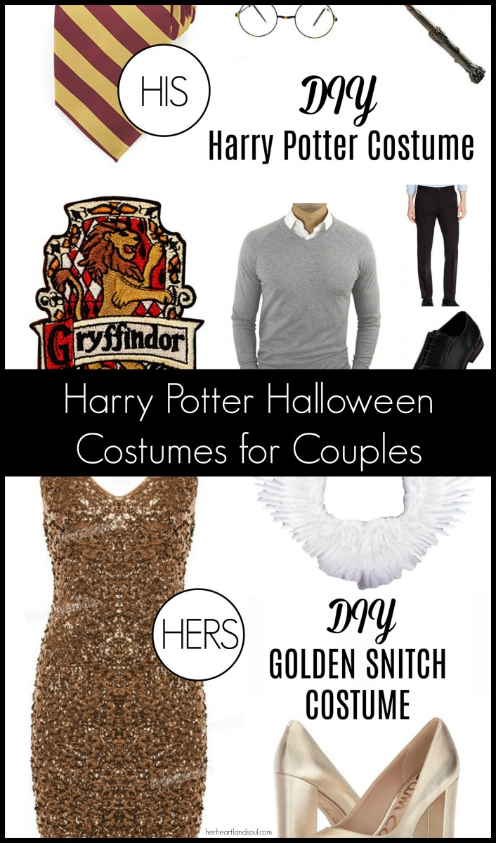 DIY Harry Potter Halloween Costumes for Couples - Her Heartland Soul